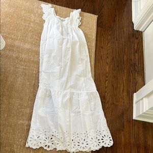 a new day White Eyelet Dress